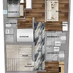 Stunning 3br 3bathroom 3ac Near Metro D5 Apartman